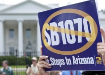 SEIU members call for Comprehensive Immigration Reform in front of the White House
