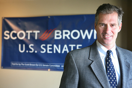 Senator-elect Scott Brown. (Photo: State Senator Scott Brown/Flickr)