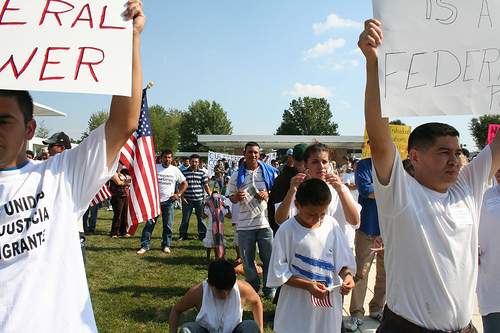 Immigrant Rights Rally in Prince William County - Photo: marisseay/flickr