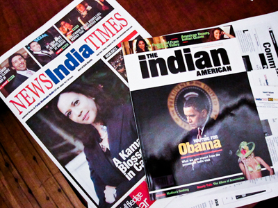 Newspapers targeting Indian Americans