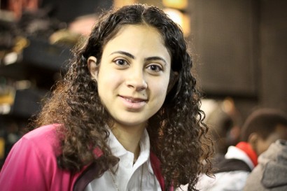 Ahlam Darwish, a 17 year old Arab-Israeli filmmaker from Jerusalem