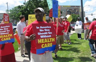 Health care reform supporters in Minnesota - Photo: AFL-CIO/Flickr