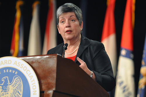DHS Secretary Janet Napolitano - File photo: The National Guard/Flickr