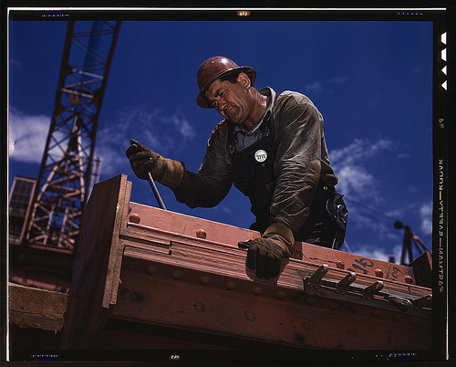 Construction Worker - Image: Library of Congress