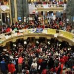 Immigrants Join Wisconsin Protests