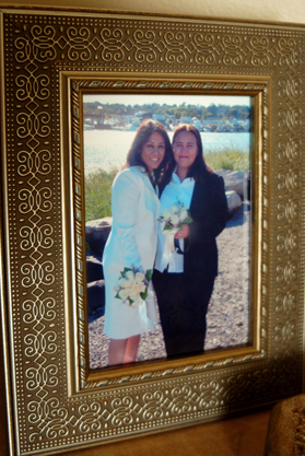 Monica Alcota and Cristina Ojeda's wedding photograph