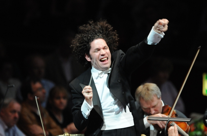 (Photo from Gustavo Dudamel's website, copyright Chris Christodoulou)