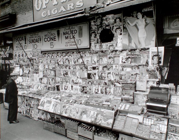 old nyc newstand
