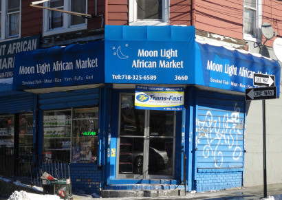 African corner store in the Bronx. (Photo: Kimberly Bonds) 